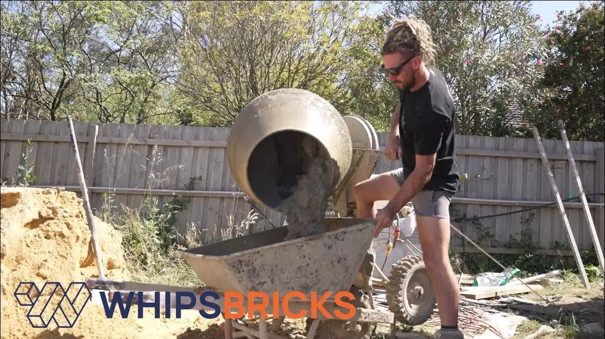 Whips Bricks team at work on a new build